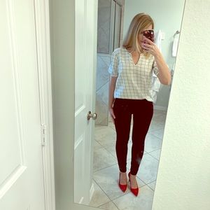 Express Stretch + Mid Rise Skinny Pants 4R